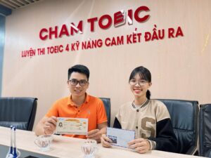 CÔ GÁI ĐẠT 900 ĐIỂM TOEIC CHỈ SAU 1 KHÓA TẠI CHAM