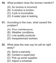 Test 4 - Part 3 - CHAM TOEIC