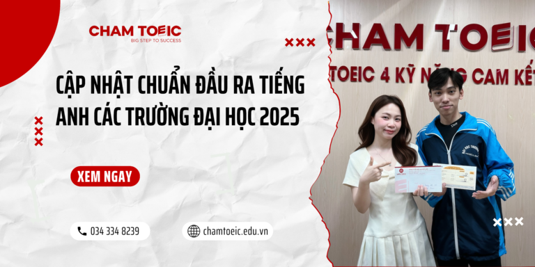 Học viên đánh giá gì về CHAM TOEIC